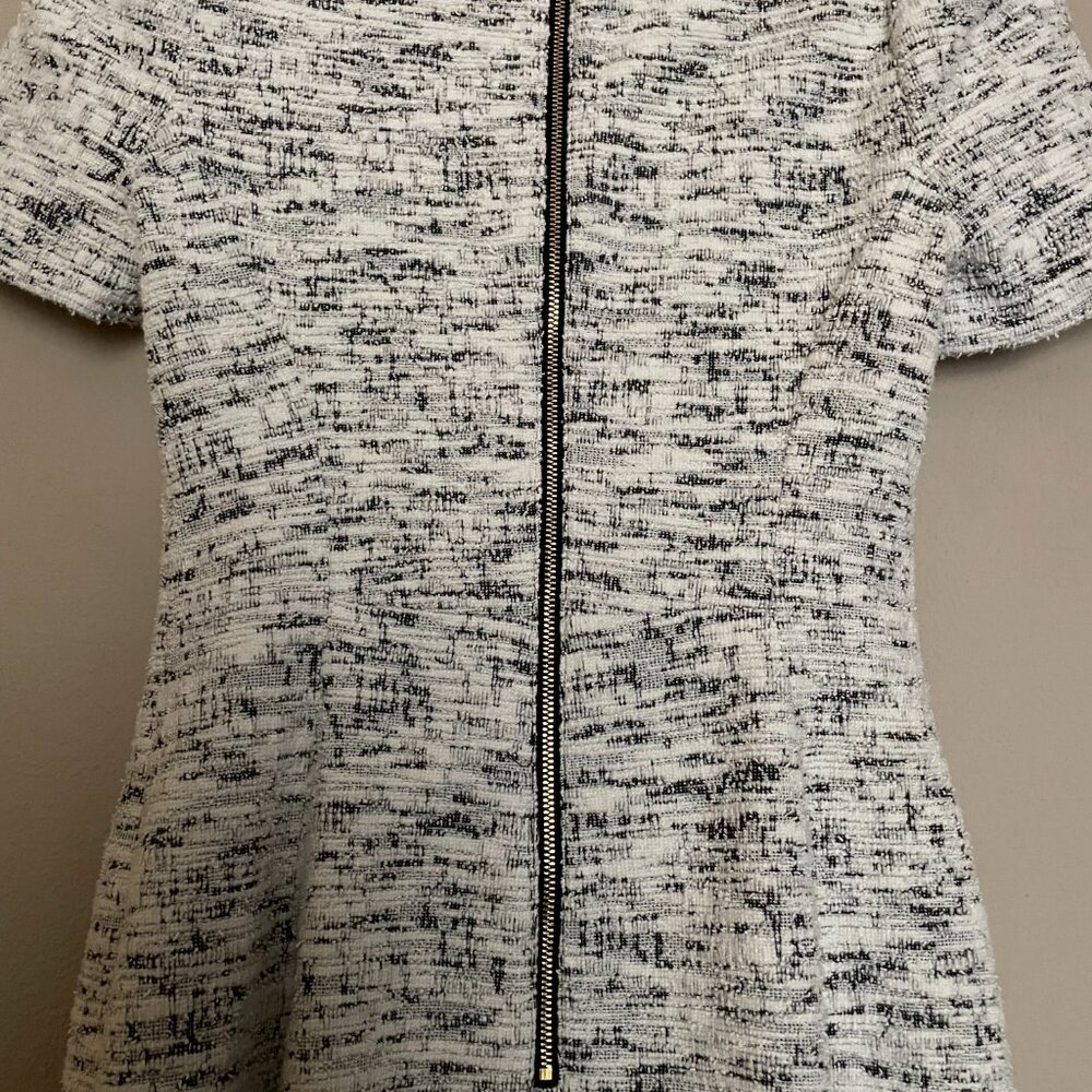 Calvin Klein, Size 4, Tweed Short Sleeve Midi Dress - Picture 4 of 12